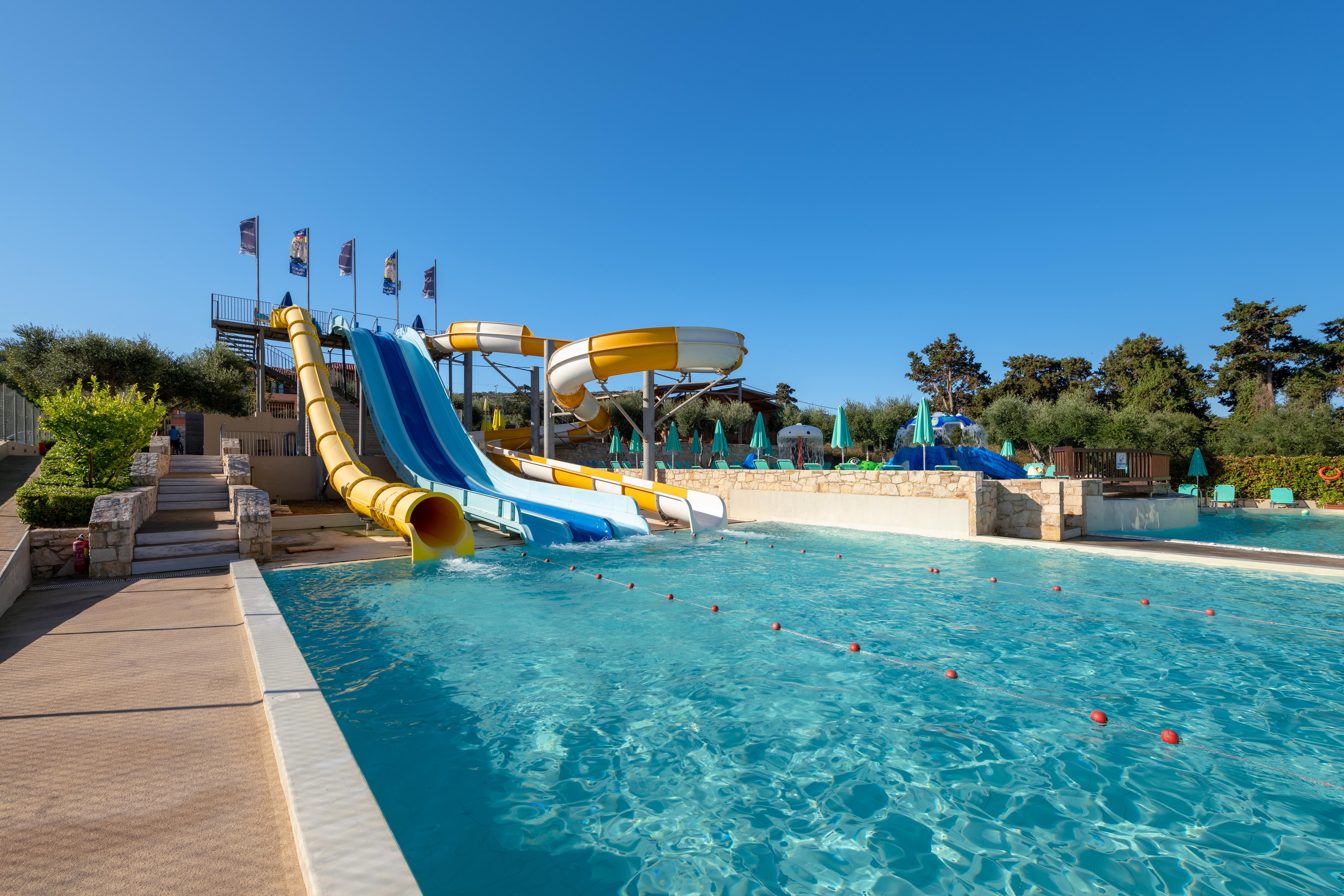 Iolida Village Water Park Hotel Агия-Марина Экстерьер фото