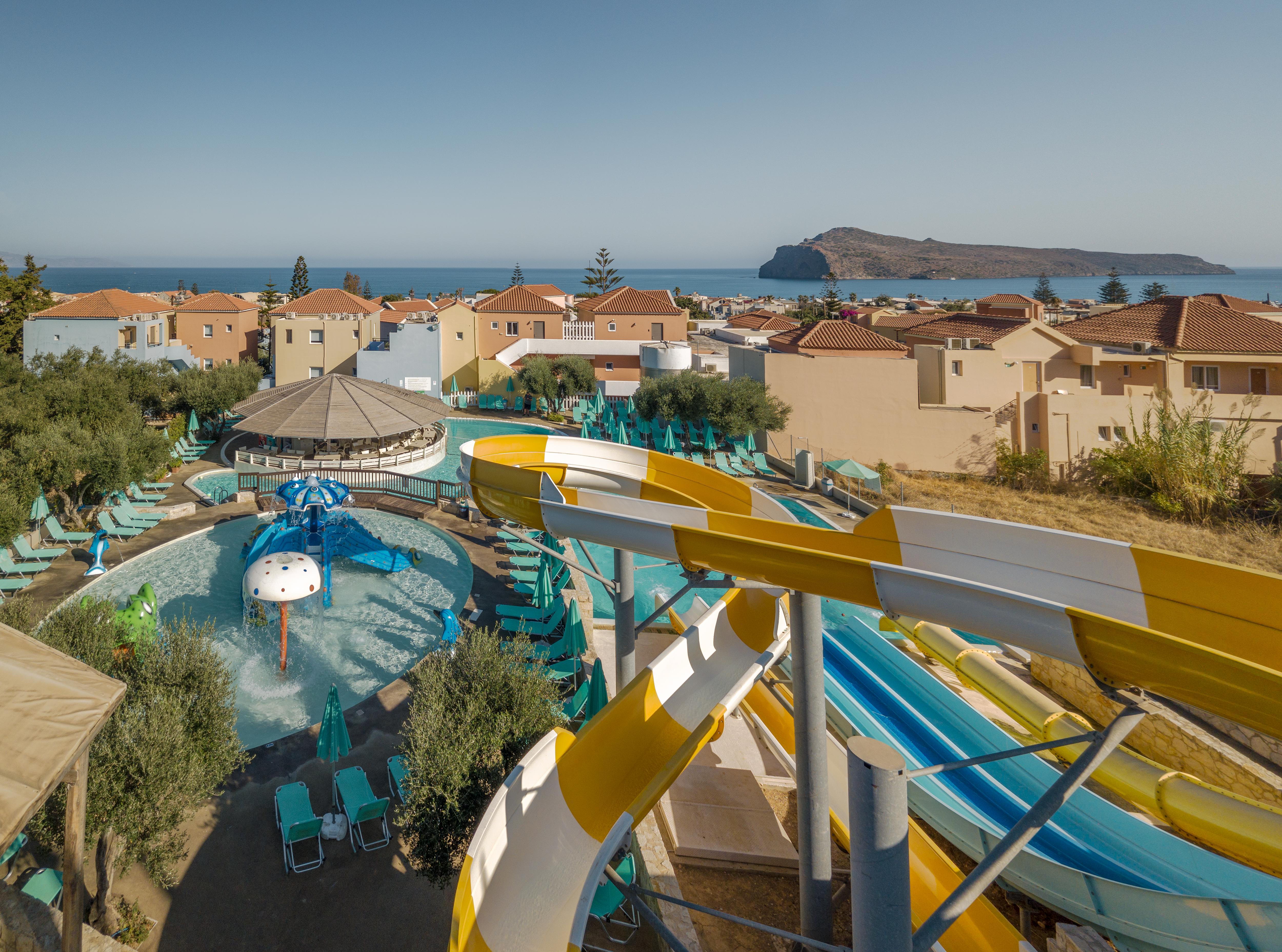 Iolida Village Water Park Hotel Агия-Марина Экстерьер фото